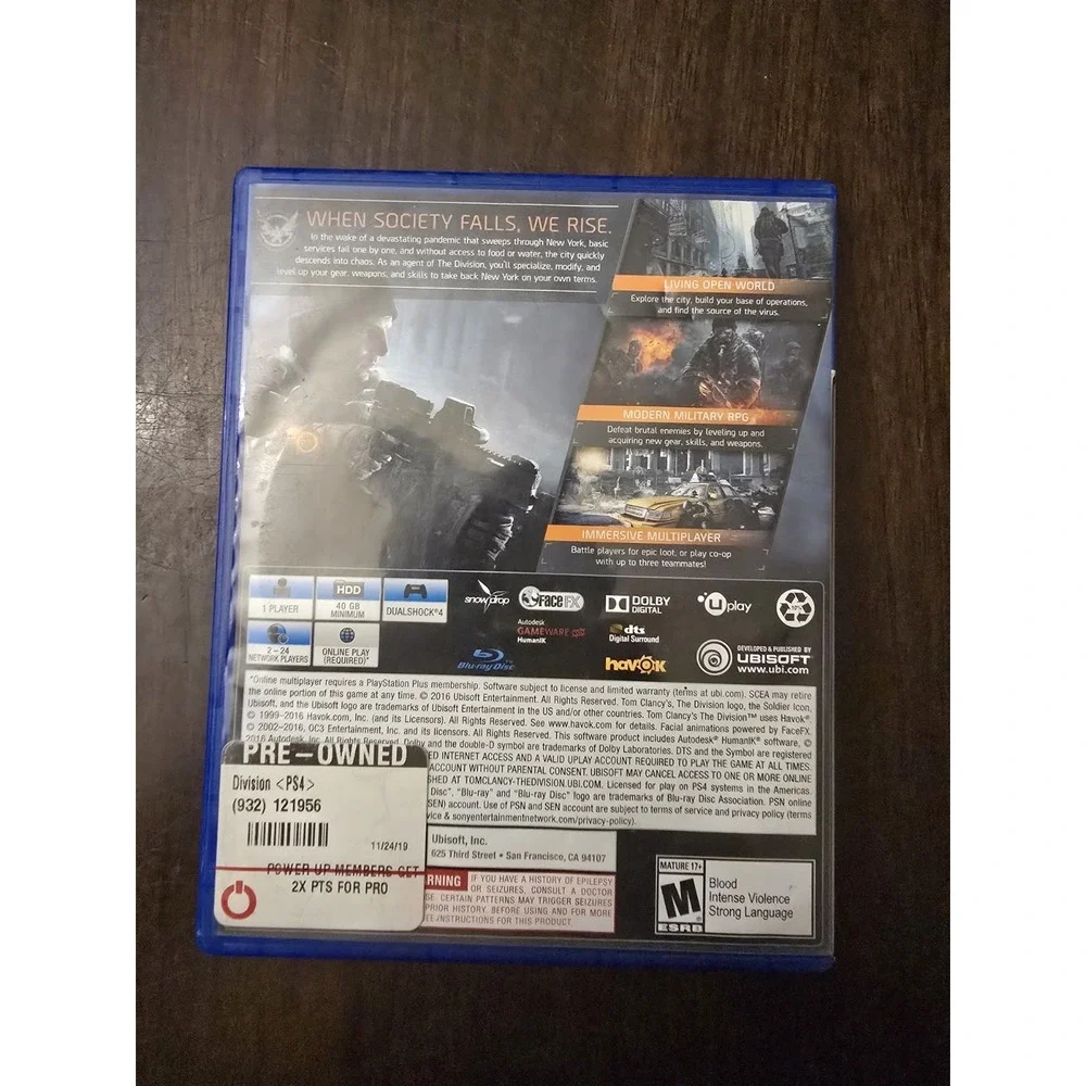 Tom Clancy's The Division - PlayStation 4 TESTED